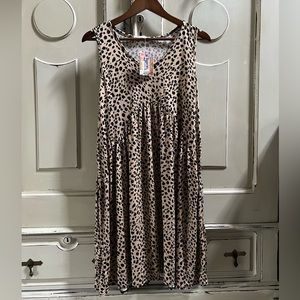 Animal Print Flowy Dress